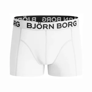 Hvid 1-Pack Björn Borg Boxershorts Til Drenge